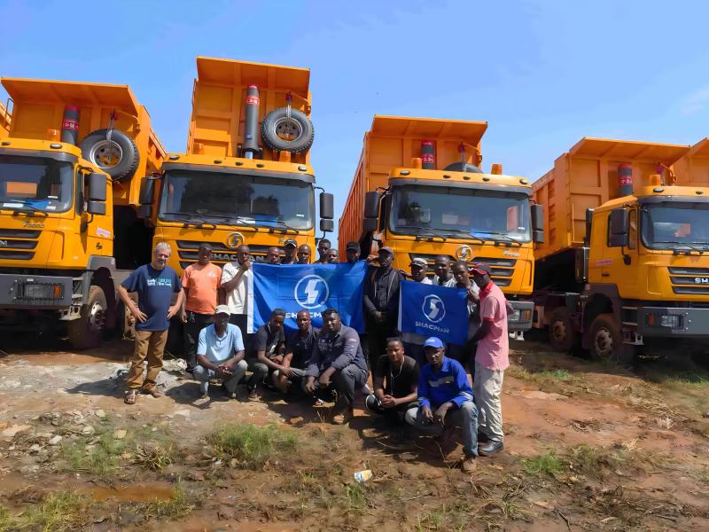 30-40T Heavy Duty Dump Truck in Conakry | Shacman F3000 Tipper