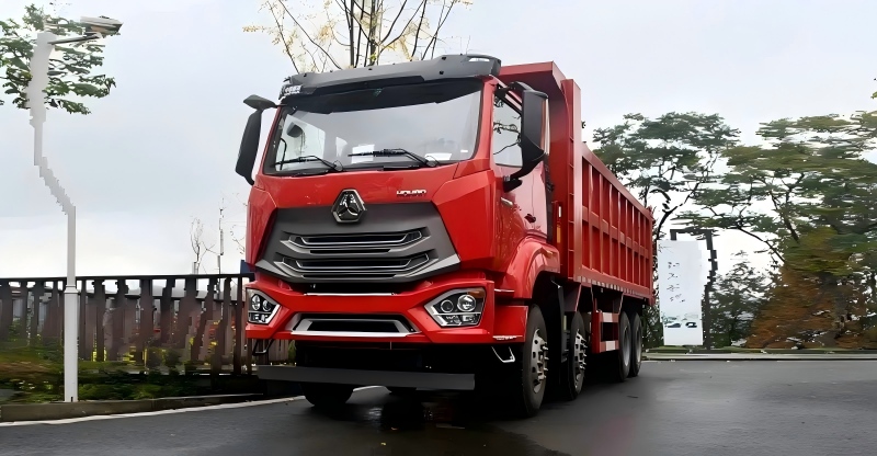 Reliable Construction Truck: HOWO-NX 8x4 ROI in Ghana