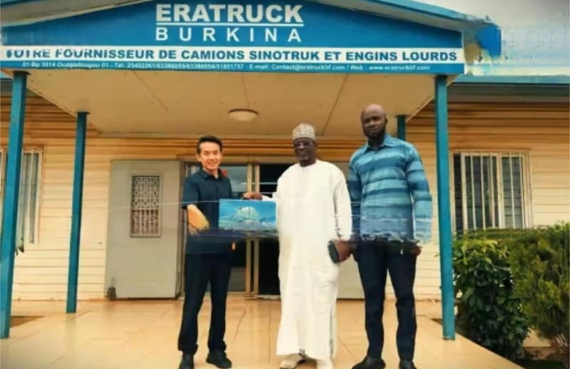 HOWO NX 371HP Dump Truck for Burkina Faso Roads