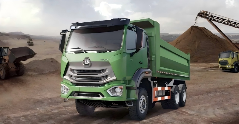 HOWO NX 371HP Dump Truck for Burkina Faso Roads