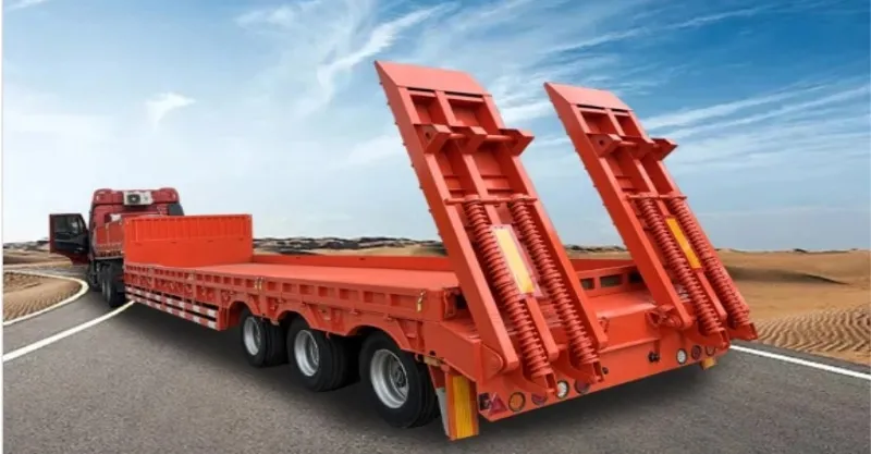 New Low Bed Semi Trailer
