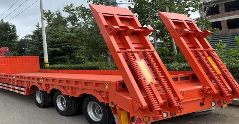New Low Bed Semi Trailer