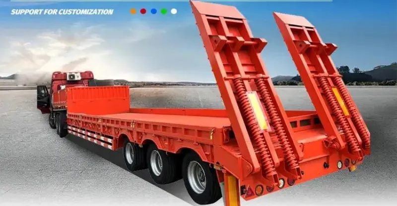 New Low Bed Semi Trailer