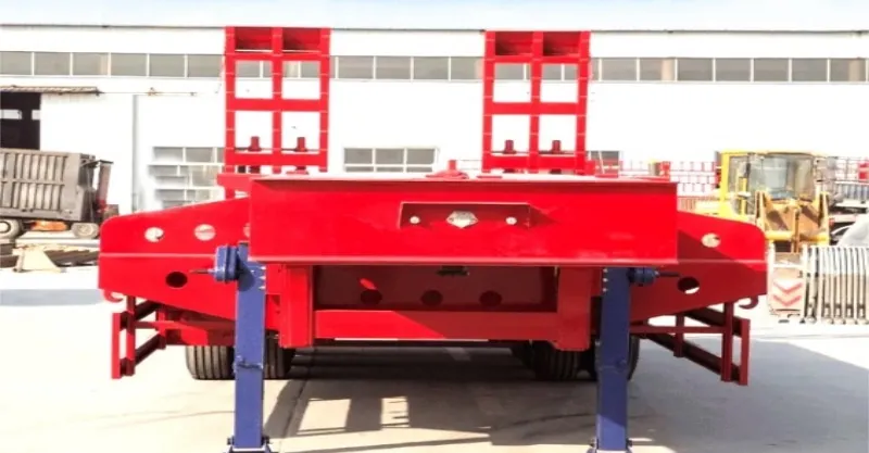 3 Axle Lowbed Semi Trailer
