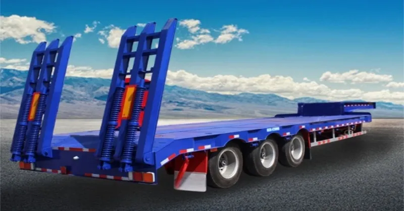 3 Axle Lowboy Gooseneck Trailer