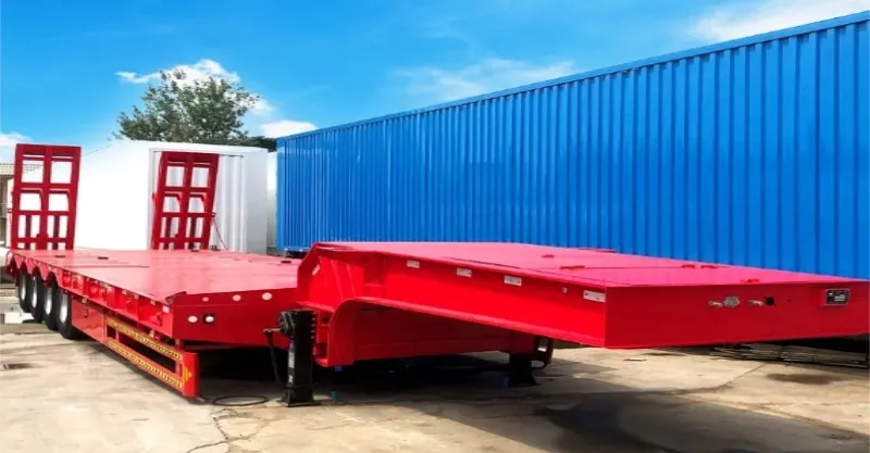 40ft Low Bed Semi Trailer