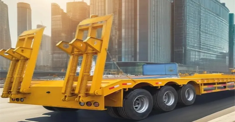 60T Gooseneck Lowboy Trailers