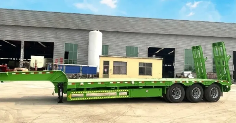 3 Axle Lowbed Trailer For Sale