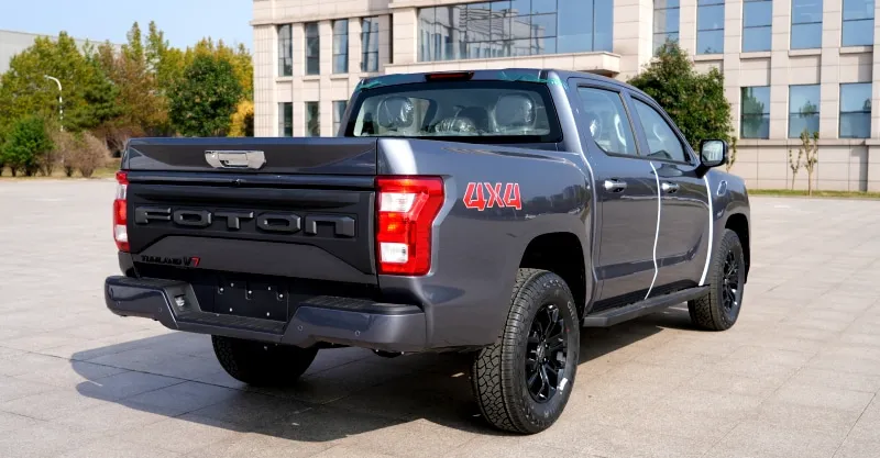 Foton Tunland V7 Hybrid Automatic Pickup in Iron Grey - Heavy Duty Double Cab with Tonneau Cover