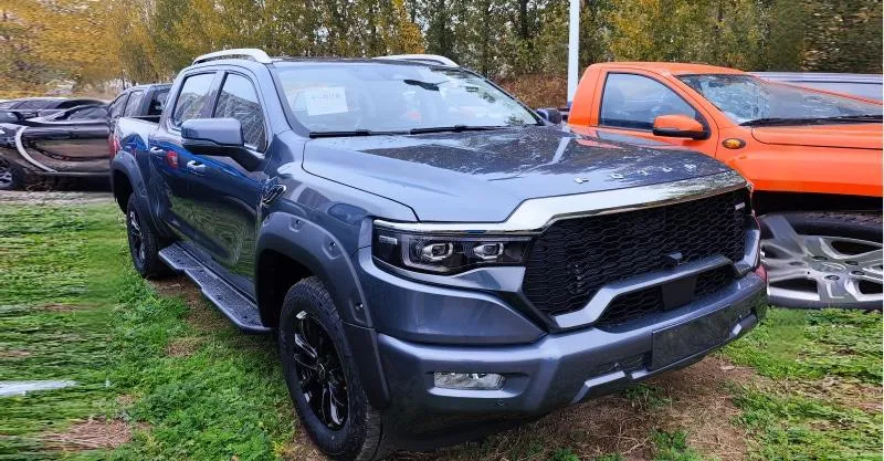 Rugged Foton Tunland V9 LHD Automatic Double Cab - Galaxy Grey