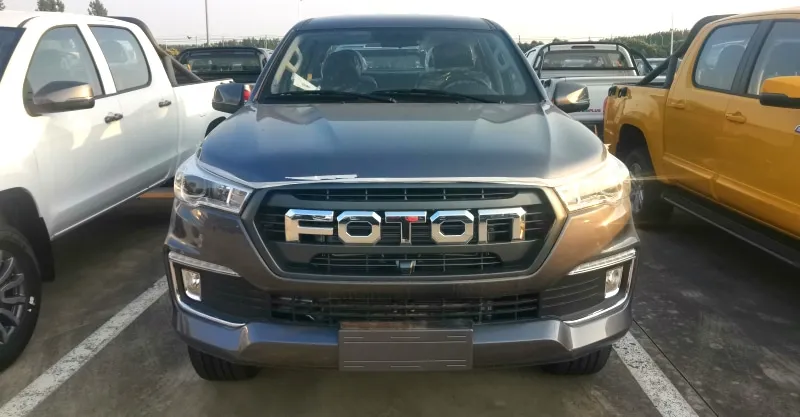 Grey Tunland G7 LHD Automatic - Luxury Utility Pickup with Side Steps