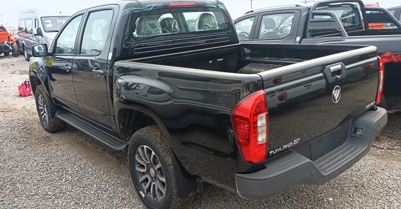 Black Tunland G7 LHD Double Cab - Open-Bed Utility & Sport Pickup