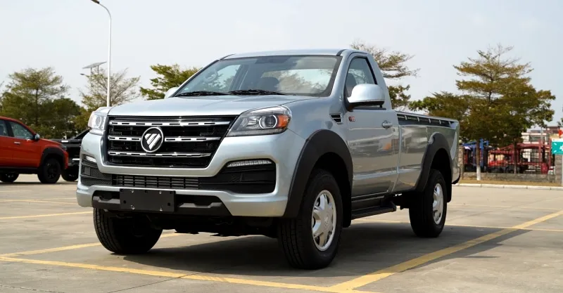 Foton Tunland S LHD Single Cab - High Capacity Cargo Pickup (Bright Silver)