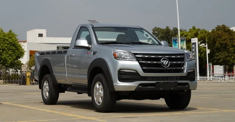 Foton Tunland S LHD Single Cab - High Capacity Cargo Pickup (Bright Silver)