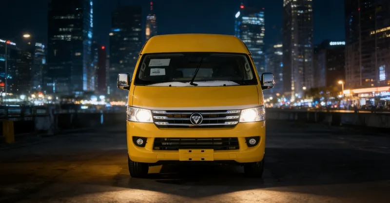 Foton View CS2 14-Seater High Roof Van - White LHD (2.8L Diesel)