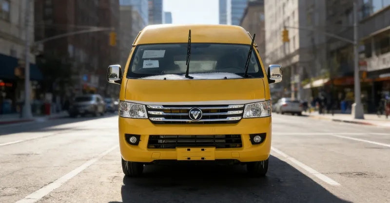 Foton View CS2 14-Seater High Roof Van - White LHD (2.8L Diesel)