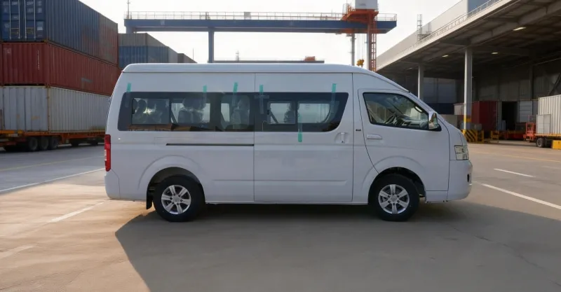 Foton View CS2 14-Seater High Roof Van - White LHD (2.8L Diesel)