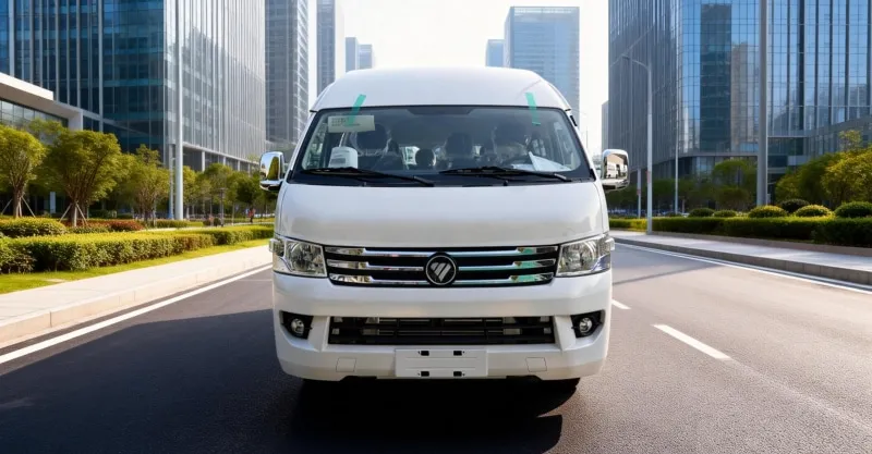 Foton View CS2 14-Seater High Roof Van - White LHD (2.8L Diesel)