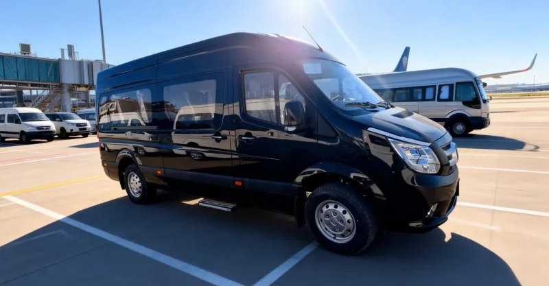 Foton Toano Black 18-Seater: VIP Executive Shuttle Bus