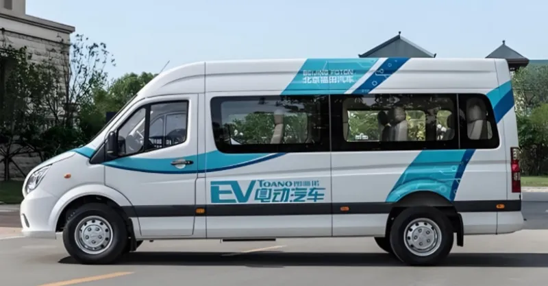 Foton Toano EV: High-Performance Electric Commercial Van (12-17 Seats) | 350km Range