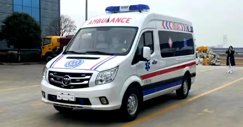 Foton Toano Ambulance for Sale: High Roof ICU Medical Vehicle with Cummins Engine