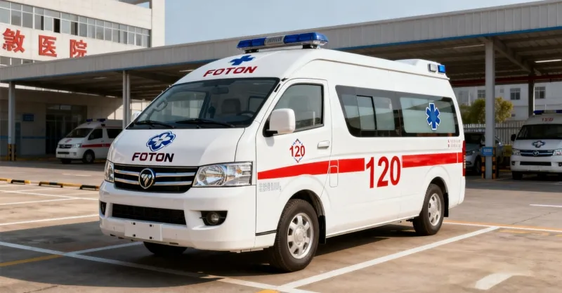 Foton View C2 Ambulance: Affordable & Compact Medical Van for Rural Clinics
