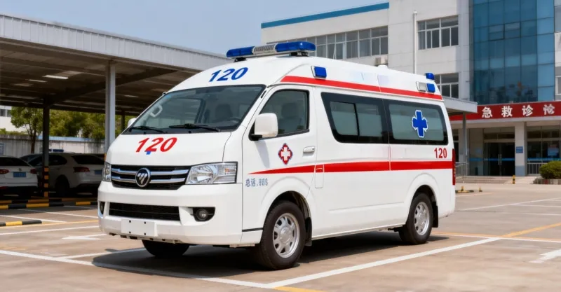 Foton View C2 Ambulance: Affordable & Compact Medical Van for Rural Clinics