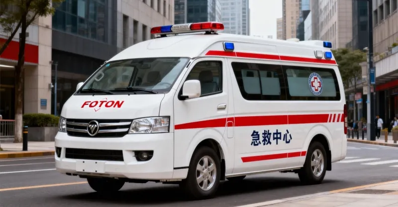 Foton View C2 Ambulance: Affordable & Compact Medical Van for Rural Clinics