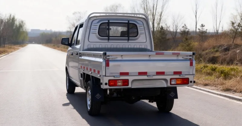 Foton Xiangling V Crew Cab Mini Truck | Double Row Flatbed Cargo