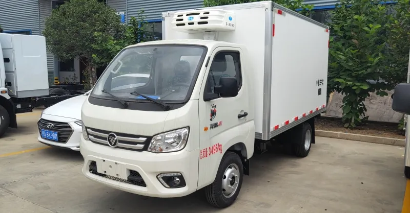 Foton Truck Mate Single Cabin Refrigerator Truck | Reliable Cold Chain
