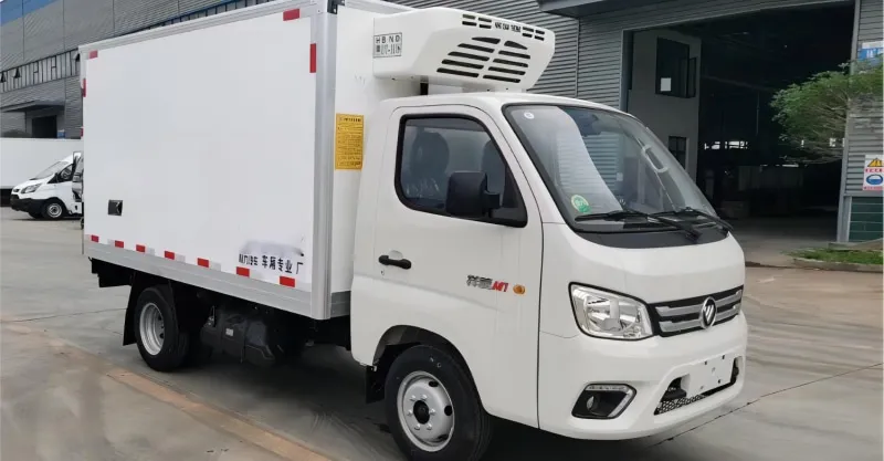 Foton Truck Mate Single Cabin Refrigerator Truck | Reliable Cold Chain