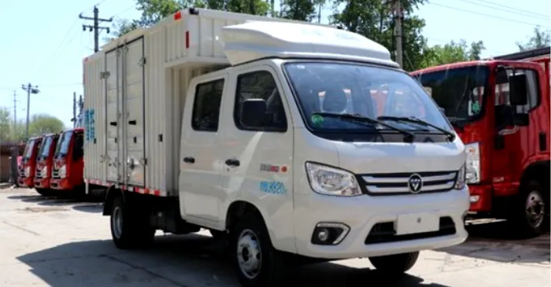 Foton Truck Mate Double Cabin Refrigerator Truck | 5-Seater Cooling Van