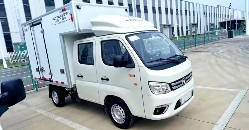 Foton Truck Mate Double Cabin Refrigerator Truck | 5-Seater Cooling Van