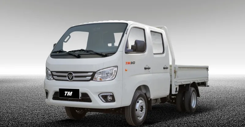 Foton Truck Mate TM3 Crew Cab Flatbed | 5-Seat Mini Truck for Crew & Cargo