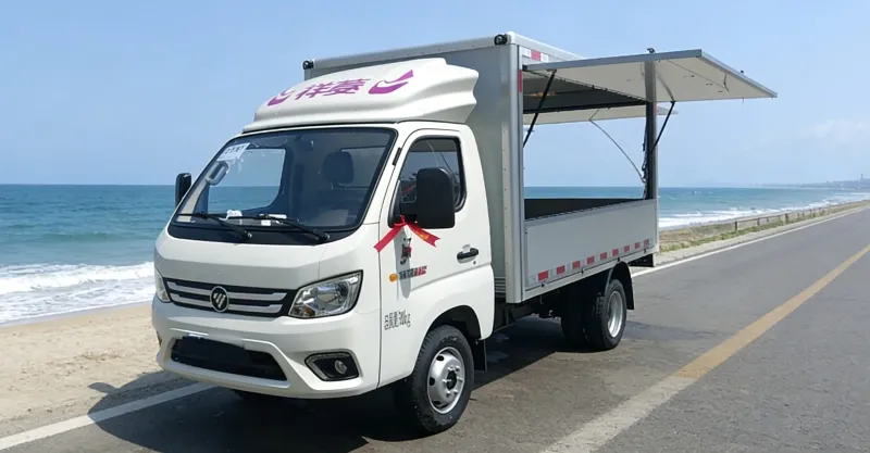 Foton Truck Mate M2 Wing Van | 1.5L Petrol Mobile Shop & Fast Loading