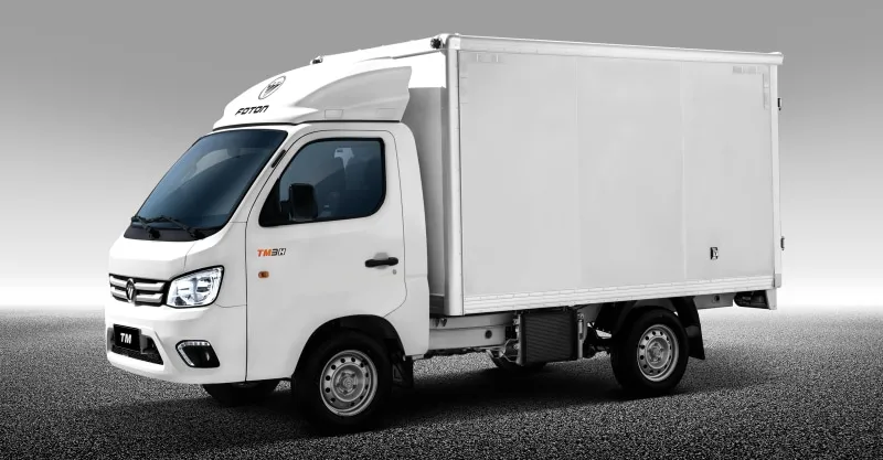 Foton TM Single Cab Box Truck | 2.15L Diesel | Secure Urban Cargo Delivery