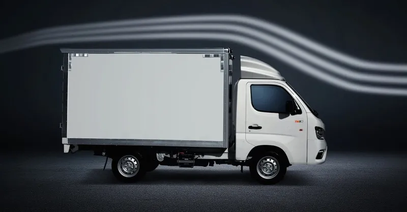 Foton TM Single Cab Box Truck | 2.15L Diesel | Secure Urban Cargo Delivery