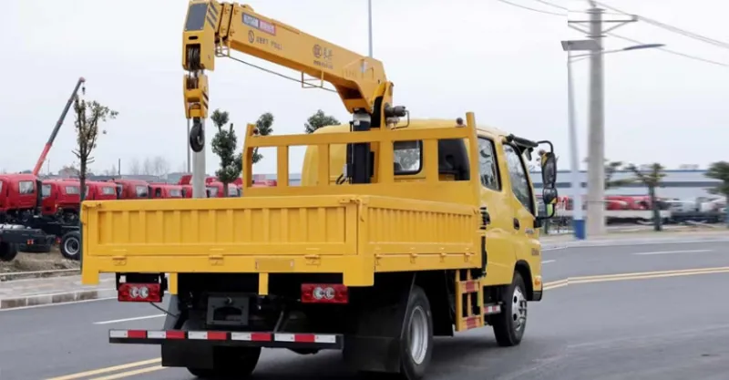 Foton Ollin TX Truck with Crane | 3.2T/5T Stiff Boom Lorry