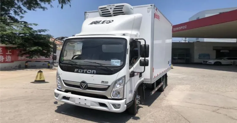 Foton Ollin TX Refrigerated Truck | -18°C Cold Chain Delivery Van