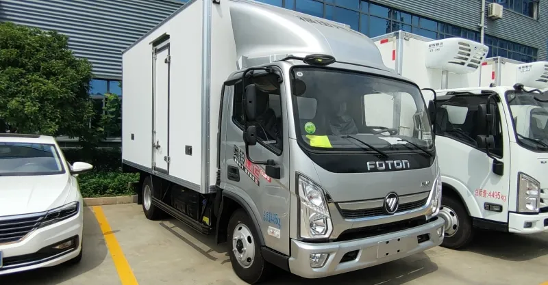 Foton Ollin TX Refrigerated Truck | -18°C Cold Chain Delivery Van