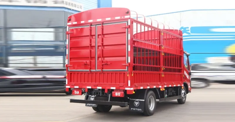 Foton Ollin TX Stake Truck | Secure Livestock & Produce Delivery
