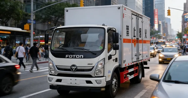 Foton Aumark TX Explosion-Proof Truck | Hazmat Transport Vehicle