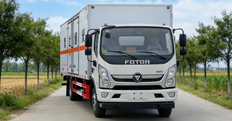Foton Aumark TX Explosion-Proof Truck | Hazmat Transport Vehicle