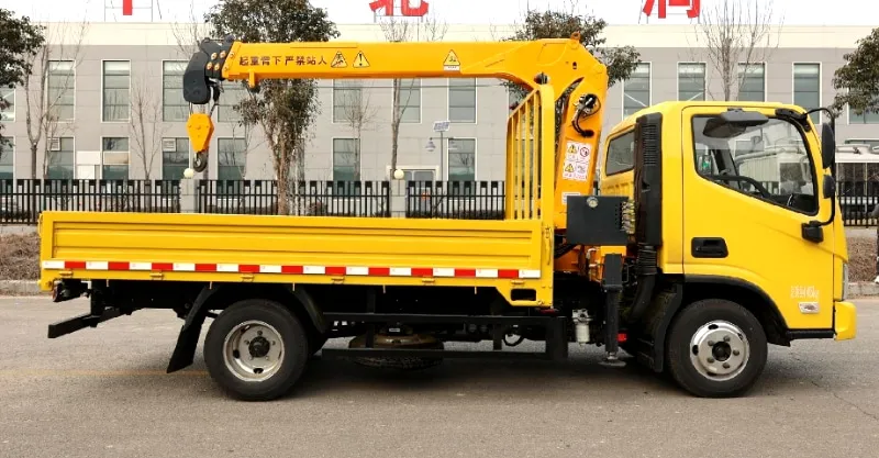 Foton Aumark E Truck with Crane | 3.2T/4T Knuckle Boom Crane
