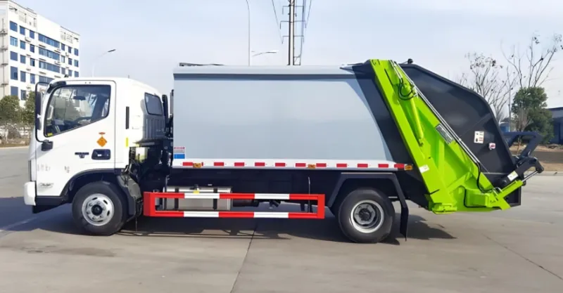 Foton Aumark E Compactor Garbage Truck | 6CBM High-Ratio Refuse Collector