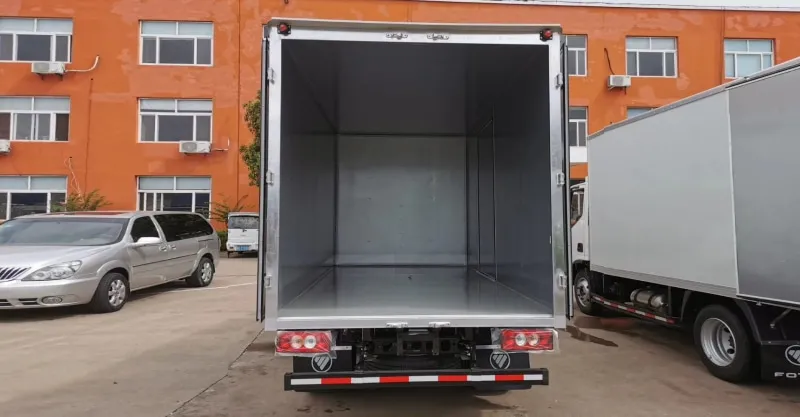 Foton Aumark S Color Steel Box Truck | Durable Light Commercial Vehicle