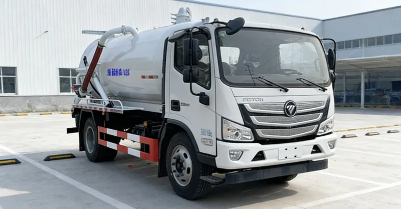Foton Aumark S Sewage Suction Truck | Heavy-Duty Vacuum Truck