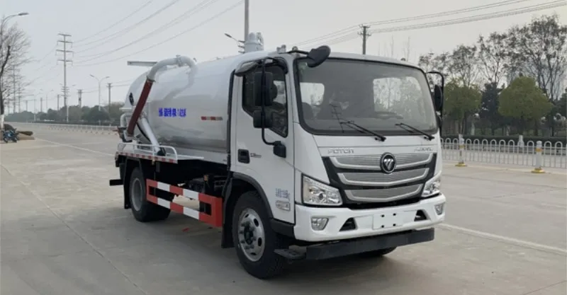 Foton Aumark S Sewage Suction Truck | Heavy-Duty Vacuum Truck