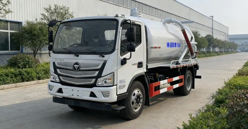 Foton Aumark S Sewage Suction Truck | Heavy-Duty Vacuum Truck