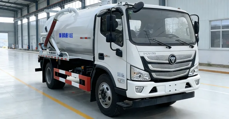 Foton Aumark S Sewage Suction Truck | Heavy-Duty Vacuum Truck